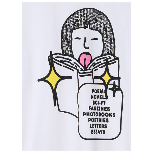 Edwin Ανδρική κοντομάνικη μπλούζα Love in the Books Tee